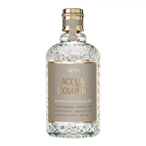 4711 Acqua Colonia Myrrh & Kumquat Eau De Cologne - Fragrance - For Men & Women - 170ml