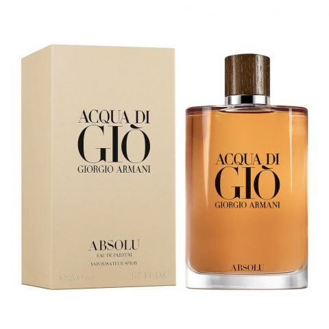 Armani Acqua Di Gio Absolu Eau de Parfum - Fragrance - For Men - 200ml