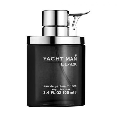Yacht Man Black Eau De Parfum - Fragrance - For Men - 100ml