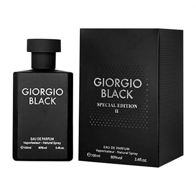Giorgio Black Special Edition II Eau De Parfum - Fragrance For Mwen - 100ml