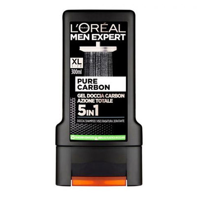 L'Oreal Paris - Men Expert -  Pure Carbon - 5in1 Shower Gel- 300 ML