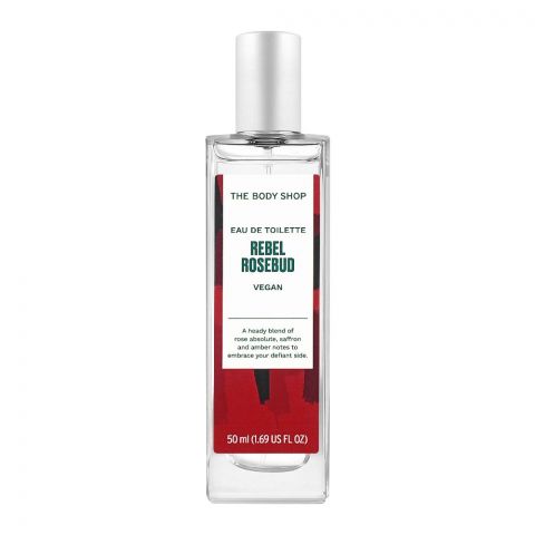 The Body Shop Rebel Rosebud Vegan - Eau De Toilette - 50ml