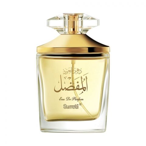 Surrati Mufaddal Dehan Oudh - Eau De Parfum - Fragrance - For Men - 100ml