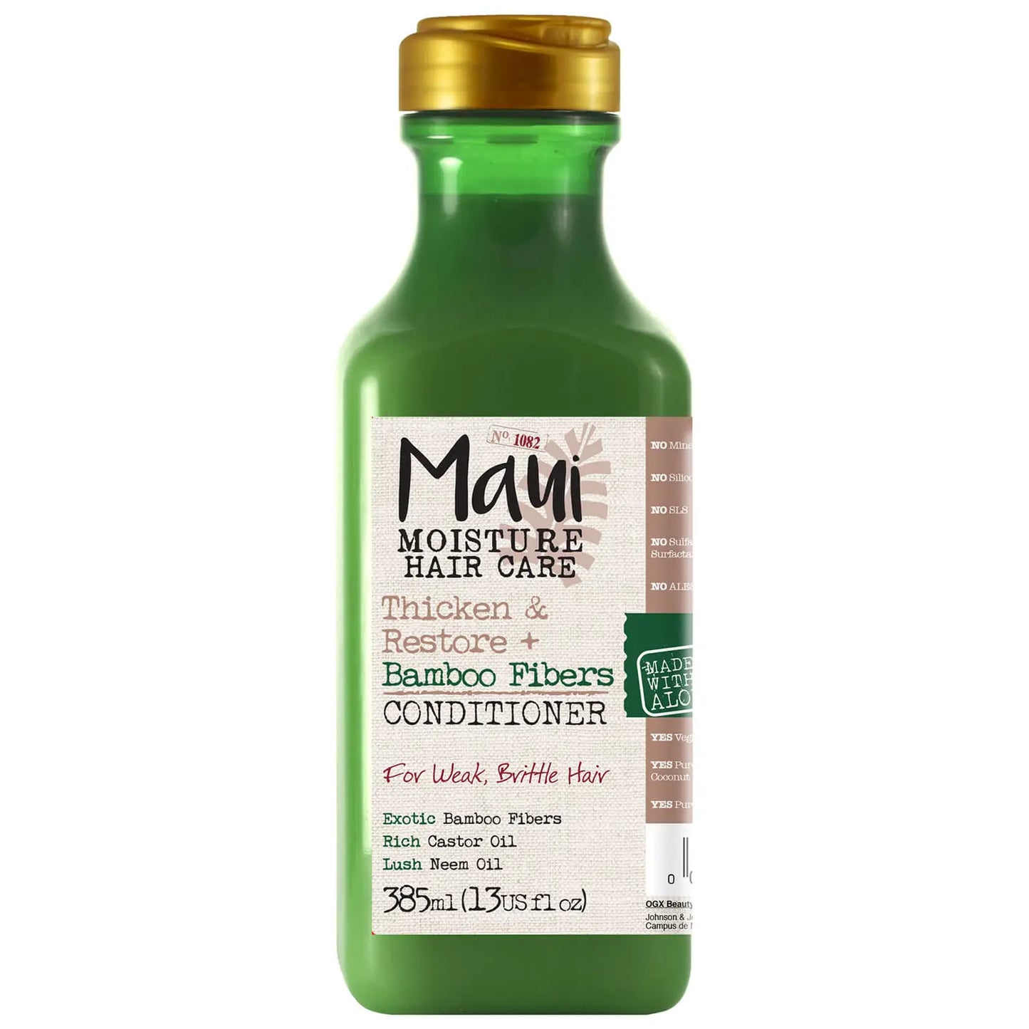 Maui Moisture - Thicken and Restore+ Bamboo Fibres Conditioner - 385ml | Jodiabaazar.com