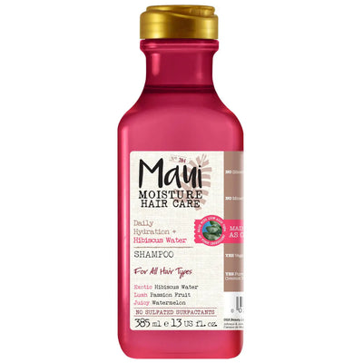 Maui Moisture - Lightweight Hydration+ Hibiscus Water Shampoo - 385ml | Jodiabaazar.com