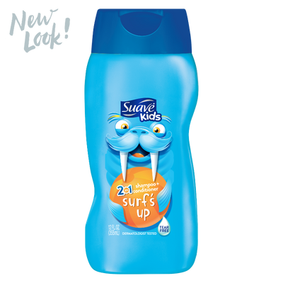 Suave Kids - Surf's Up - 2IN1 Shampoo + Conditioner - 532ML