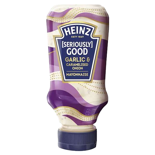 Heinz - Seriously Good - Garlic & Caramelised Onion - Mayonnaise - 220 ml