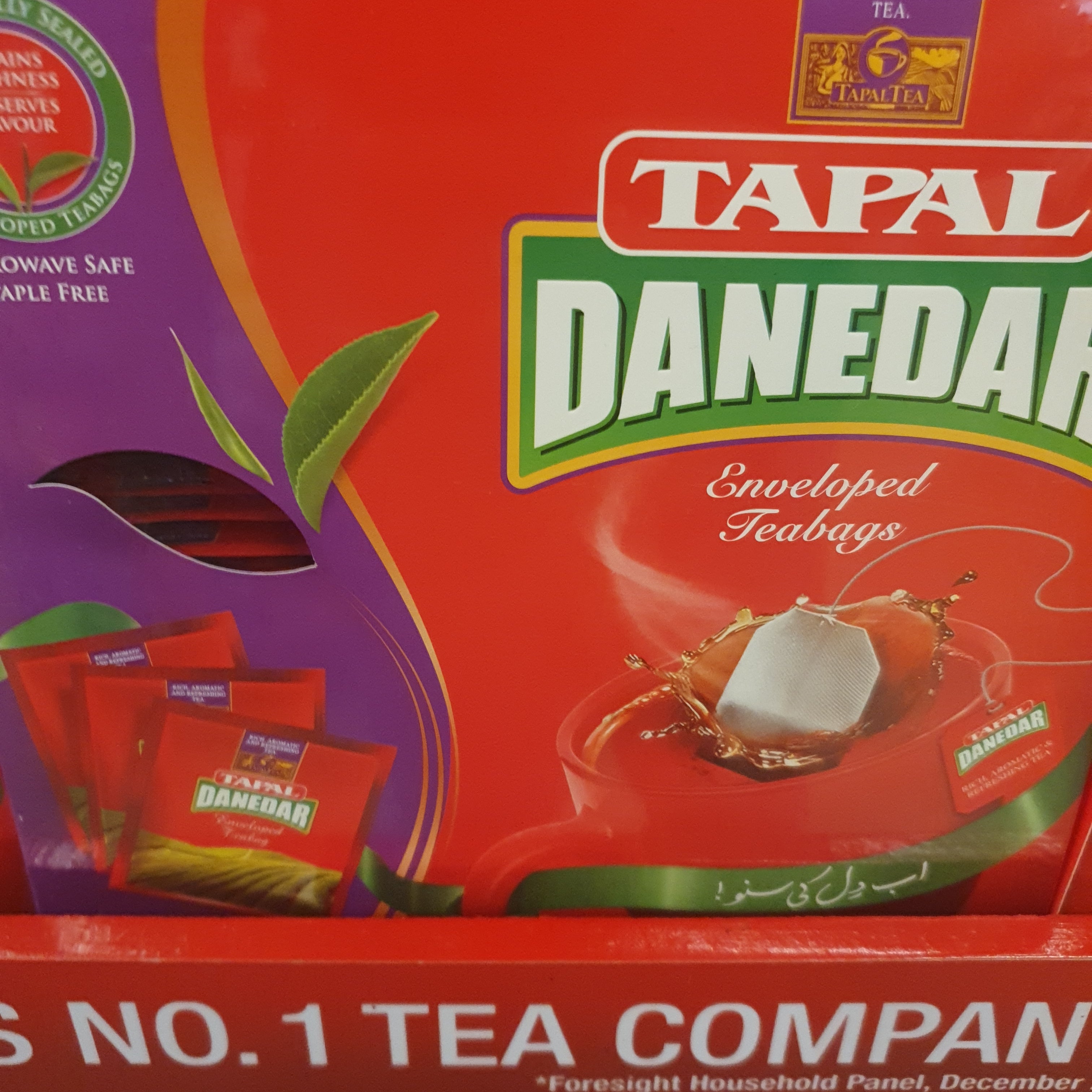 Tapal Danedar Enveloped Tea Bags 100 Pcs