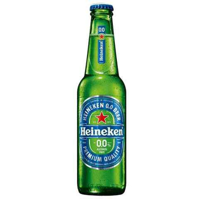Heineken - Non Alcoholic 0.0 - Malt Drink - 330ml - Pack of 24 Bottles