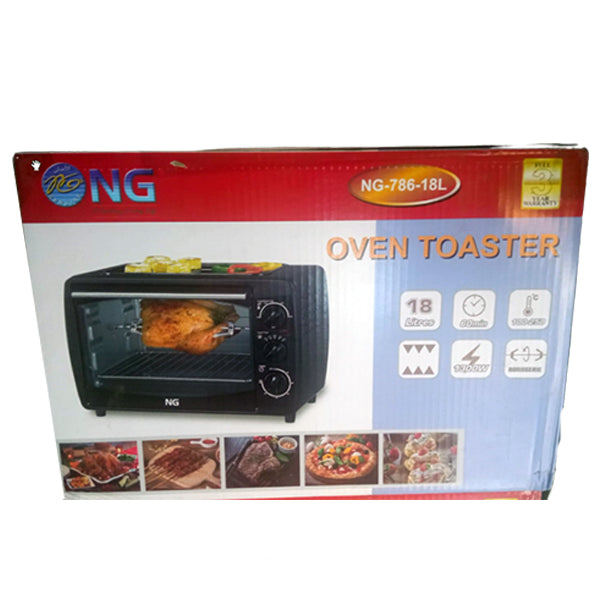 National Gold - Oven Toaster - NG-786-18L - 18 Liter - With Warranty