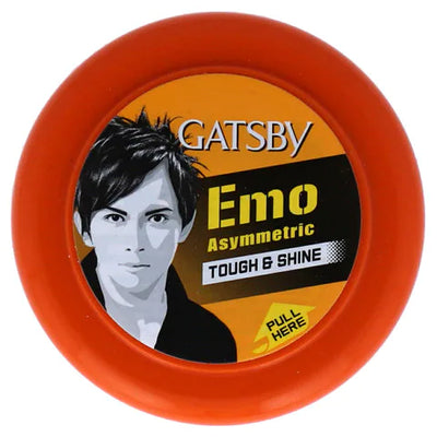 Gatsby - Emo Asymmetric - Tough & Shine - Hair Wax - 75g