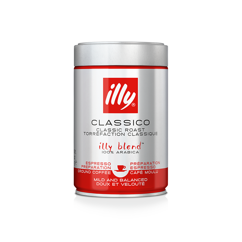 Illy - Classico - Roast Coffee - Ground Espresso - 250 gm