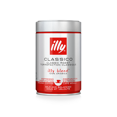 Illy - Classico - Roast Coffee - Ground Espresso - 250 gm