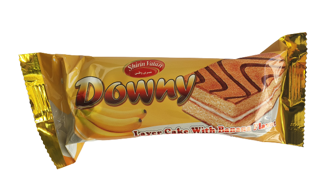 Shirin Vatan - Downy - Layer Cake With Banana Cream - Pack Of 24