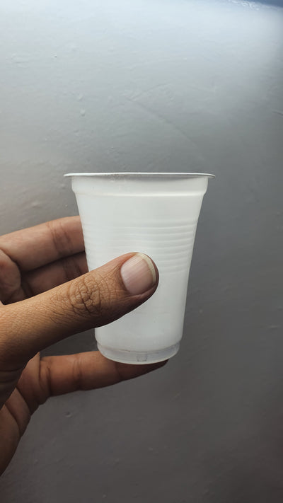 5 Oz - Milky Cup - White Plastic Cup