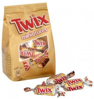 Twix - Minis - Milk Chocolate - Bars - 220 gm - Standup Pouch