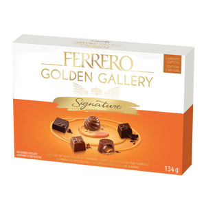 Ferrero - Golden Gallery - Signature - Fine Assorted Chocolates - Caramel Edition Box - 134 gm