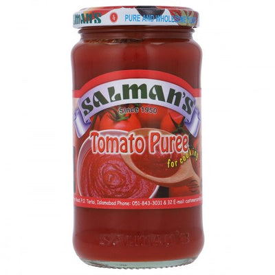 Salman's - Tomato Puree For Cooking Glass Jar - 370g
