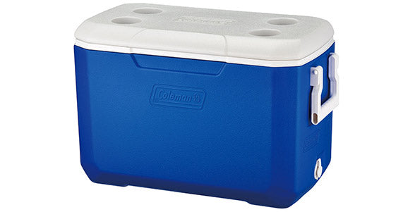 Coleman - Cooler 48 Quart Poly Lite Blue