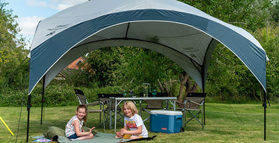 Coleman -  Fastpitch Shelter Xl Or Garden And Camping, Sturdy Steel Construction, Large Tent, Portable Sun Shelter With Protection