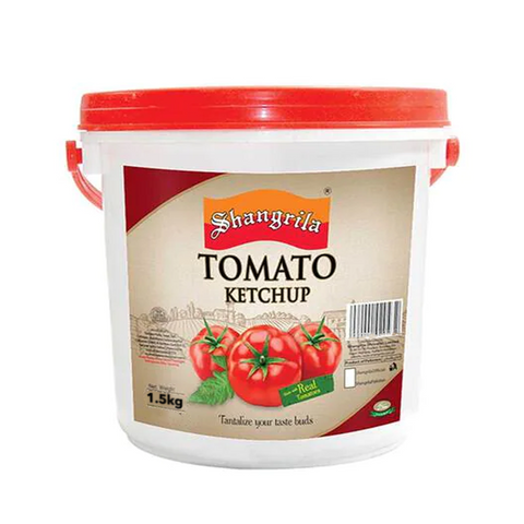 Shangrila - Tomato Ketchup - 1.5 kg Bucket - 6 Packs