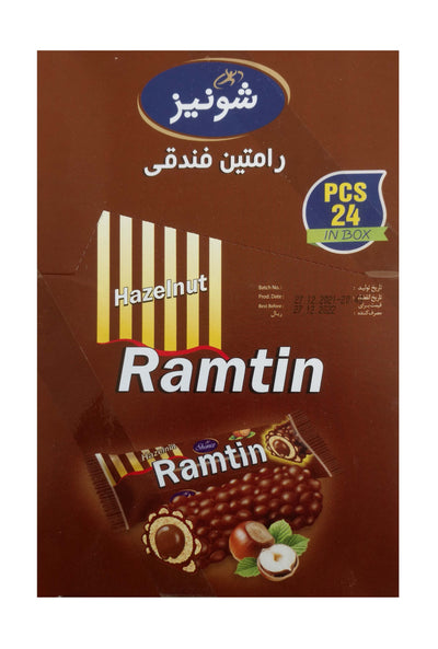Shoniz - Ramtin - Chocolate Coated Bar with Filled Hazelnut Cream -  Chocolate Bar (Imported)