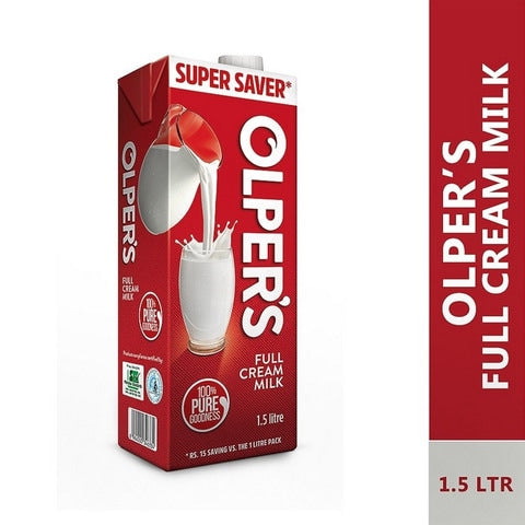 Olpers - UHT Milk - 1500ml (1.5L) - Carton - 8x1.5L