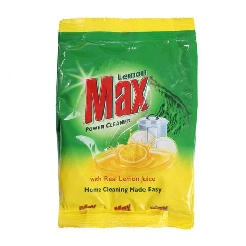 Lemon Max - Power Cleaner With Real Lemon Juice - Anti Bacterial - Dish Washer - 400g
