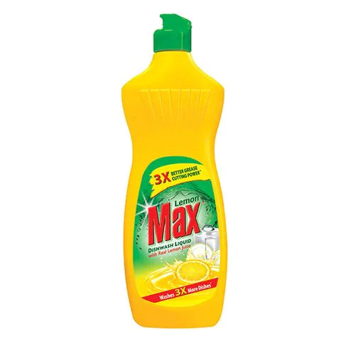 Lemon Max - Dishwash Liquid Bottle With Lemon Juice - 275 ml