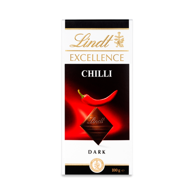 Lindt Excellence Dark Chilli Bar 100g