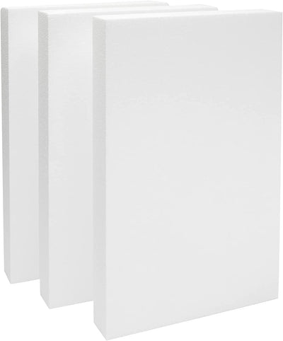White Styrofam Sheet - 24"x36" - 2.5" (63 mm) - 10 Sheets