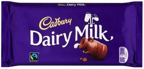Cadbury Dairy Milk Chocolate - 85g - 12 PCs - Imported