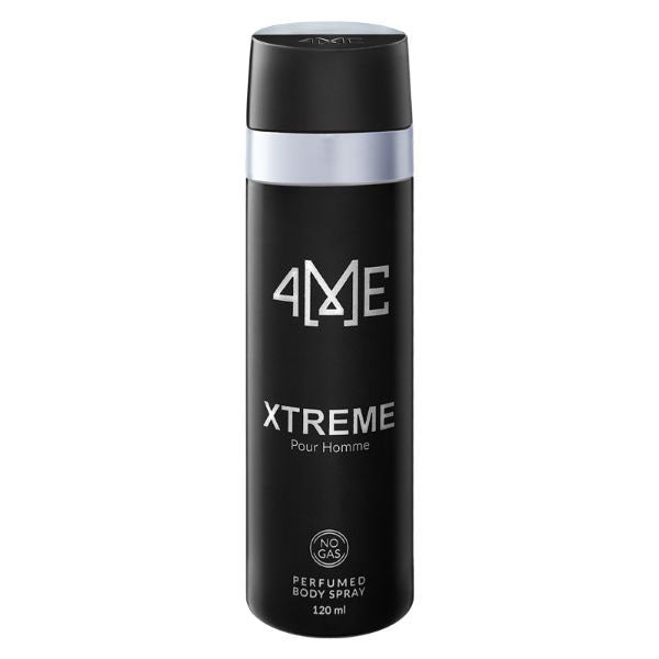 4ME - Xtreme - No Gas - Perfumed Body Spray - For Men  (120 ml)
