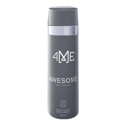 4ME - Awesome - No Gas - Perfumed Body Spray - For Men  (120 ml)