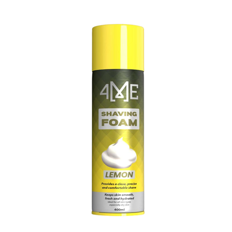 4ME - Lemon - Shaving Foam - For Men  (400 ml)