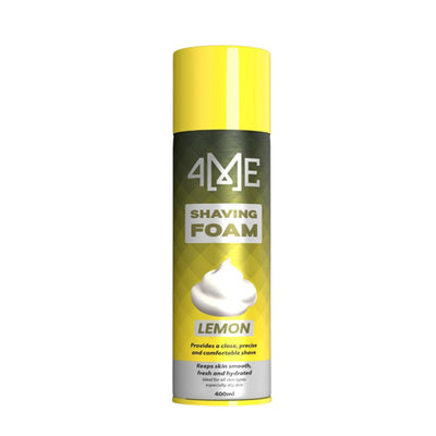 4ME - Lemon - Shaving Foam - For Men  (400 ml)