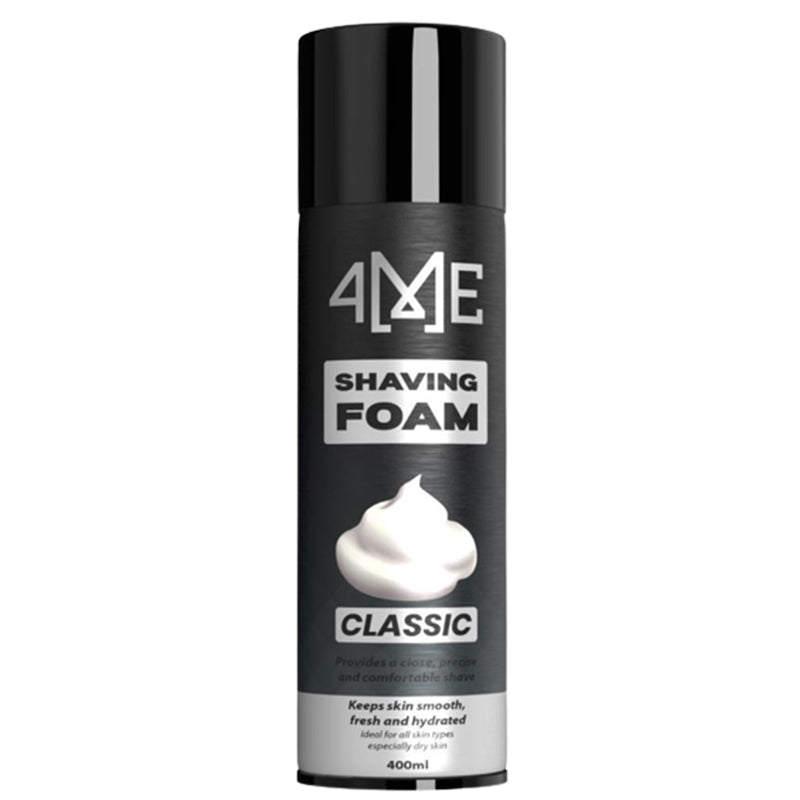4ME - Classic - Shaving Foam - For Men  (400 ml)