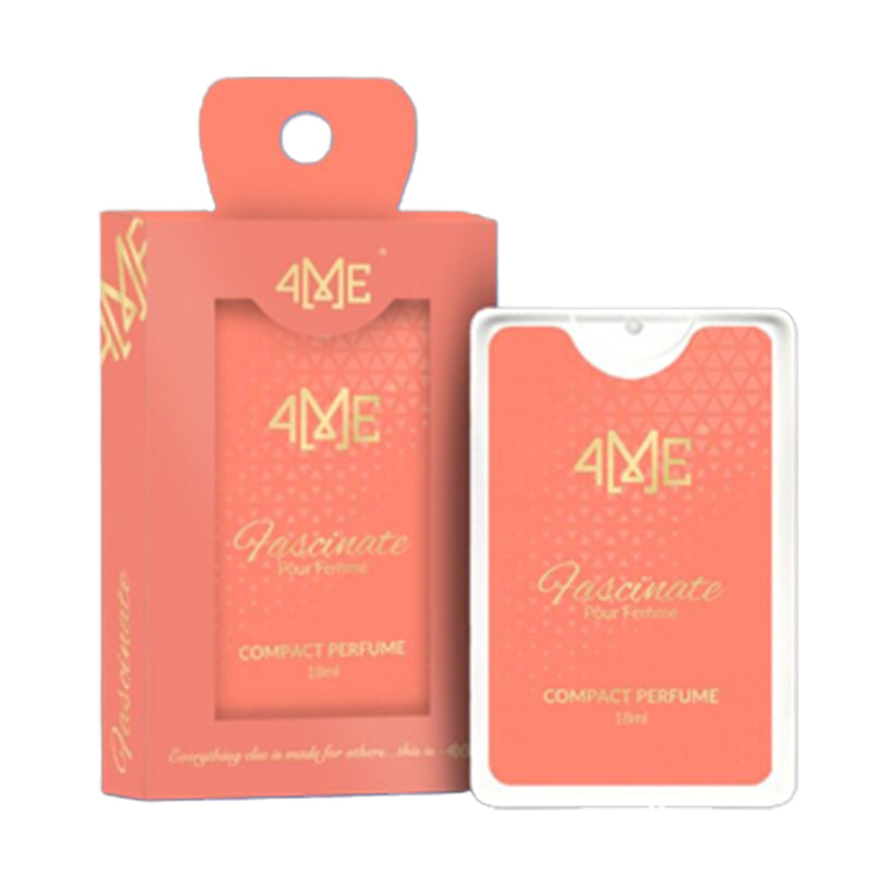 4ME - Fascinate - Pocket Perfume - Compact Perfumed Body Spray - For Women  (18 ml)