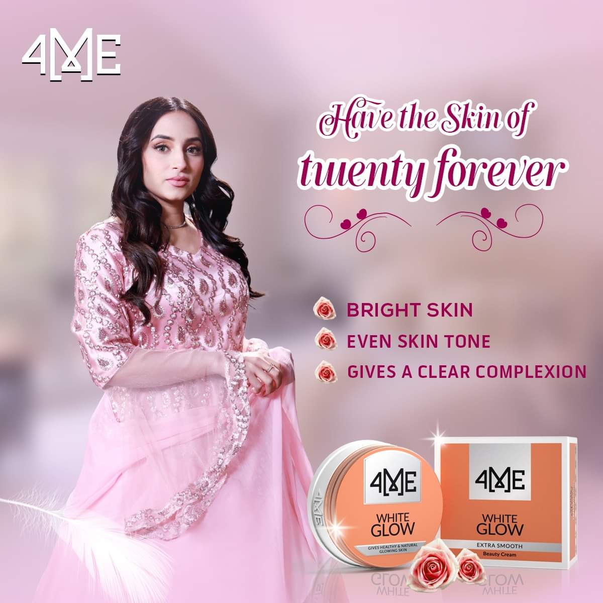 4ME - White Glow - Beauty Cream