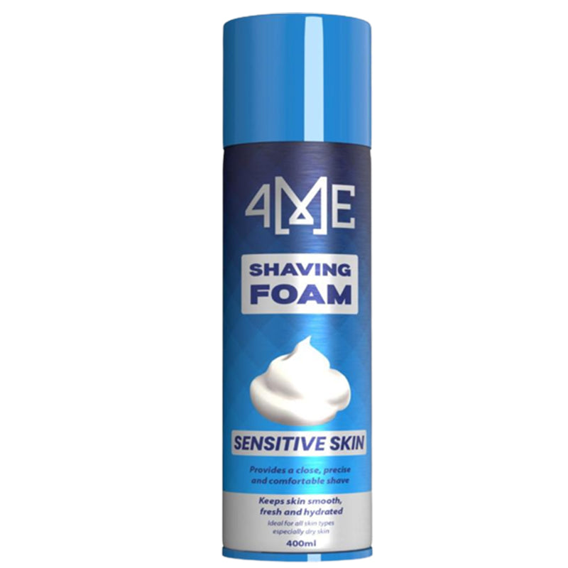 4ME - Sensitive - Shaving Foam - For Men  (400 ml)