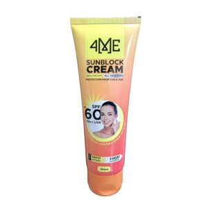 4ME - Sun Block Cream - 60 SPF - 100 ML