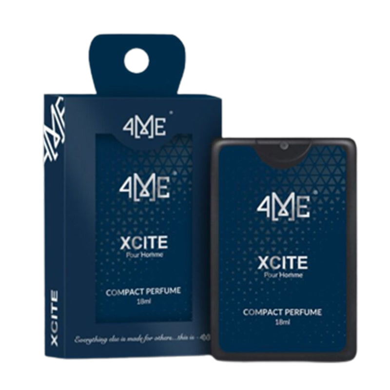 4ME - Xcite - Pocket Perfume - Compact Perfumed Body Spray - For Men  (18 ml)