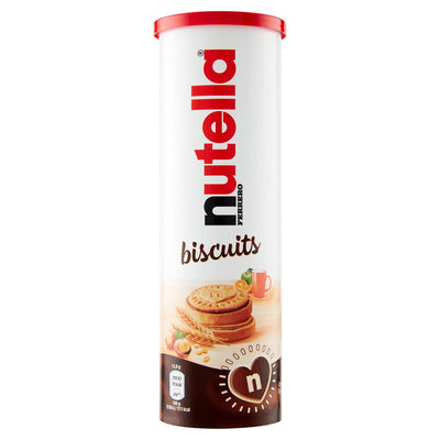 Nutella biscuits -Tube packaging - 166gr