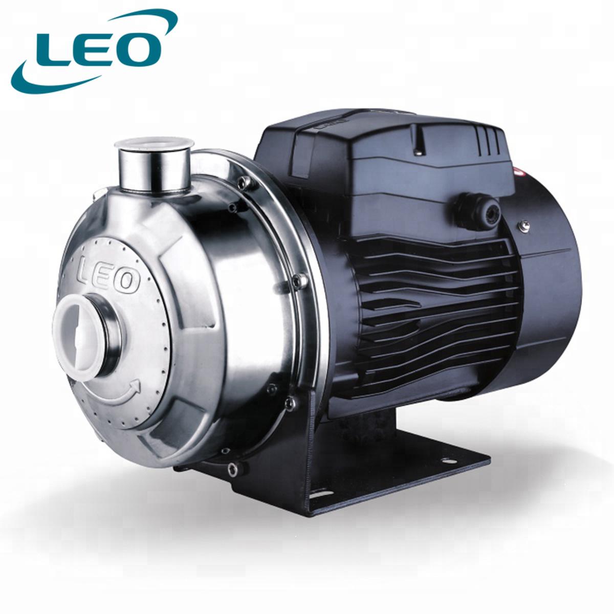 LEO - AMSM-370-2.2 - 2200 W - 3.0 HP - Stainless Steel Centrifugal Pump- 180V~220V SINGLE PHASE- SIZE:- 2 " X 1 1-4"- ITALY Patent DESIGN European STANDARD