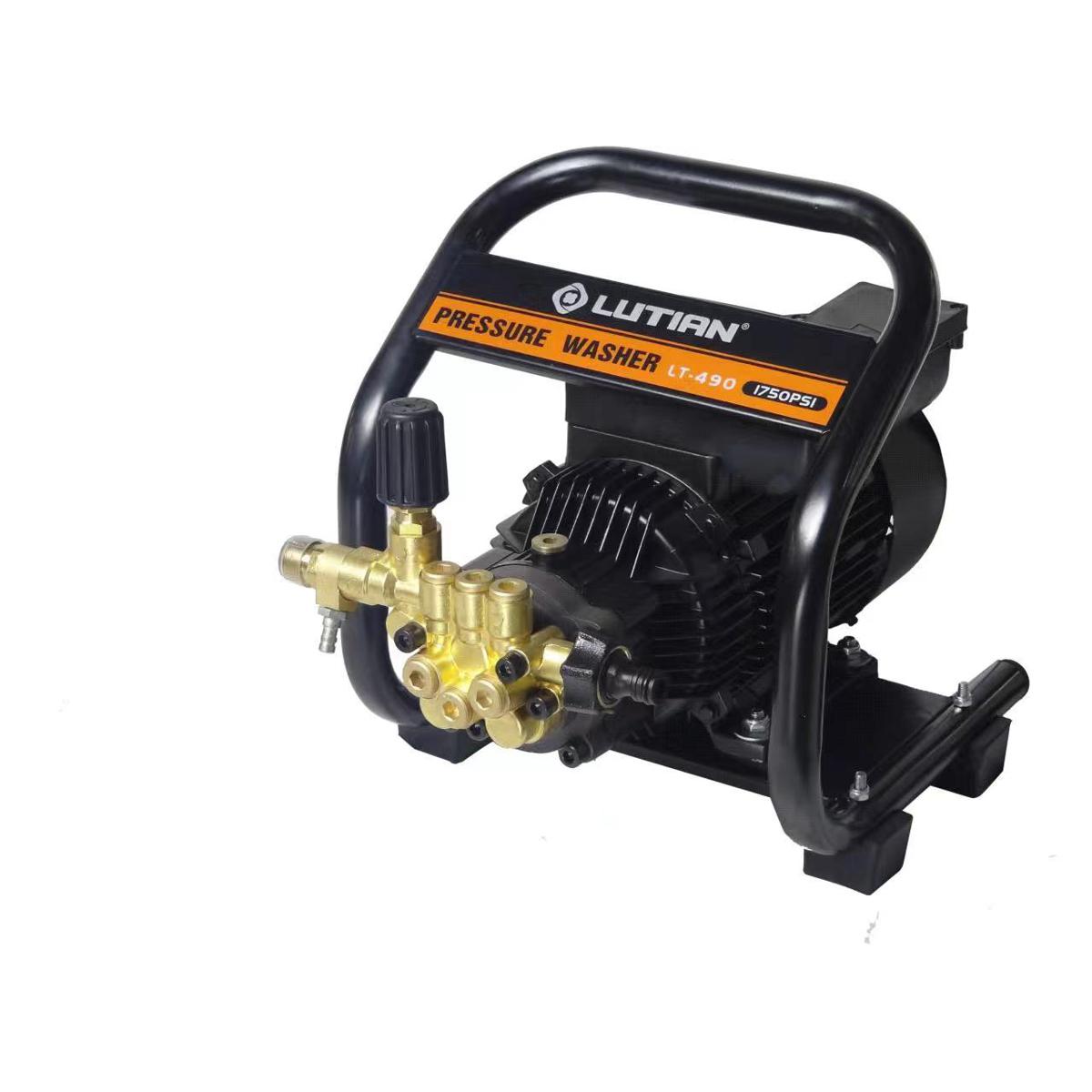LUTIAN - LT490 - 1800 Ws - 2.5 HP - 120 Bar - Commercial Induction Motor High Pressure Washer - Self Priming - Portable