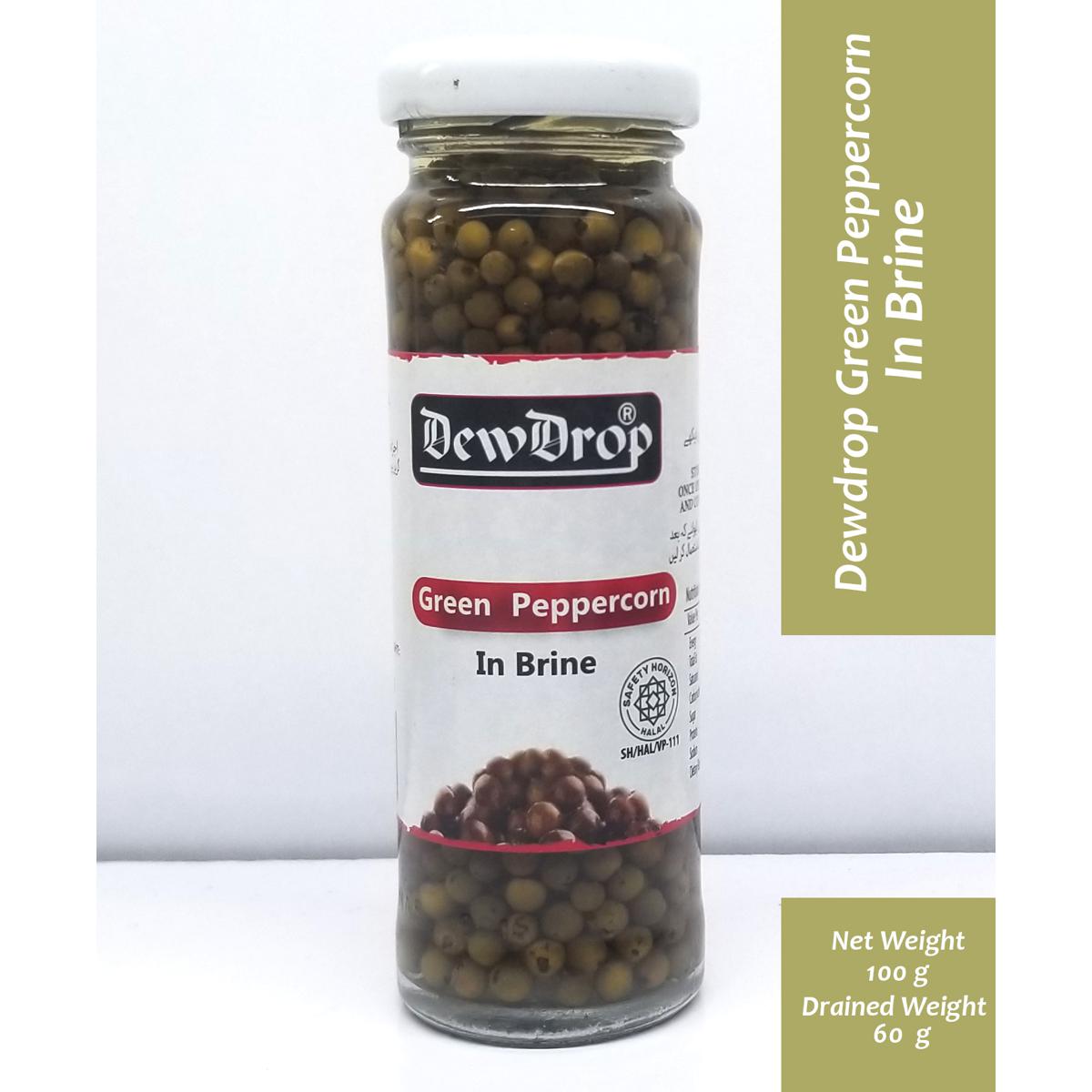 DewDrop - Green Pepper Corn 100 G - Pack Of 12