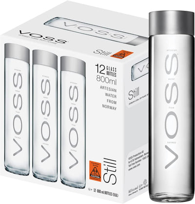 VOSS Artesian Still Water 800ml (Pack of 12 Bottles)