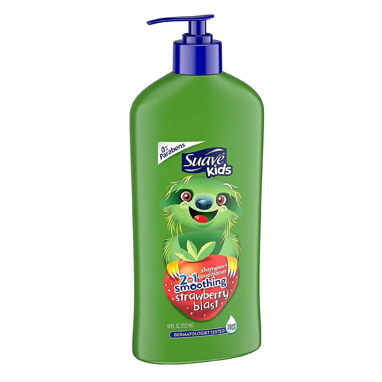 Suave Kids 2-in-1 - Strawberry Blast - Shampoo + Conditioner - 532 ML