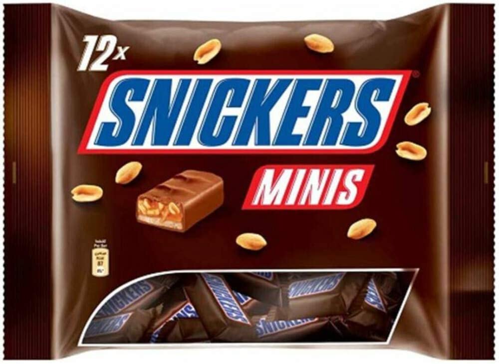 Snickers Minis Size Chocolate Bars - 220 GM Bag