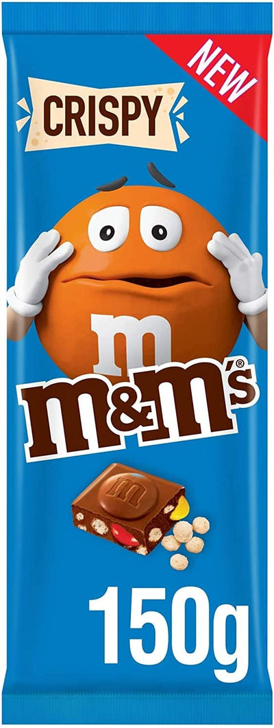 M&Ms - Milk Chocolate Candy Bar - Crispy - 150 gm